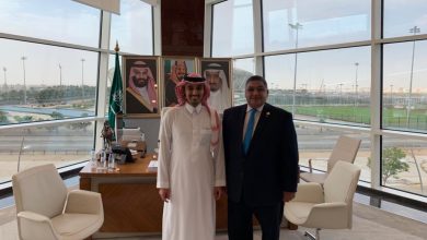 صورة اقبال مصرى كبير من لاعبى الاولمبياد الخاص للمشاركة بخطواتهم فى حملة عالمية برعاية الأميرة ريما بنت بدر
