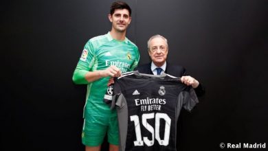 صورة تصريحات مثيرة من كورتوا عقب إنجازه الجديد مع مدريد