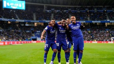 صورة أنباء سارة لجمهور ريال مدريد قبل مواجهة بلباو 