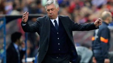 صورة حارس ريال مدريد يصدم انشيلوتي بقرار مثير للجدل 