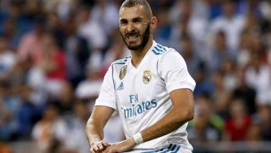 صورة بنزيما يفتح جراح ريال مدريد قبل الكلاسيكو 
