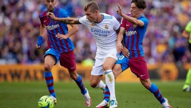 صورة ريال مدريد بالقوة الضاربة أمام برشلونة 