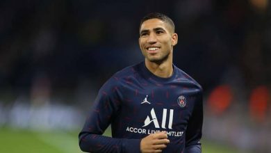 صورة اشرف حكيمي يفضح ريال مدريد في مباراة باريس الماضية 