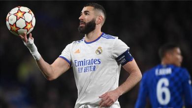 صورة بنزيما يغرم ريال مدريد