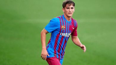 صورة ‏جافي يفاجئ جمهور برشلونة بشأن تمديد تعاقده