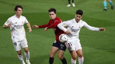 صورة عاجل .. تشكيل ناري لريال مدريد أمام اوساسونا