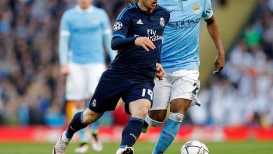 صورة عملاق إيطاليا ينقض على لاعب ريال مدريد