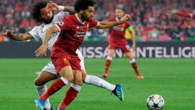 صورة نجم ريال مدريد يسخر من ليفربول 