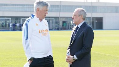 صورة عاجل .. بيريز وانشيلوتي يقدمان هدية ثمينة لجمهور ريال مدريد