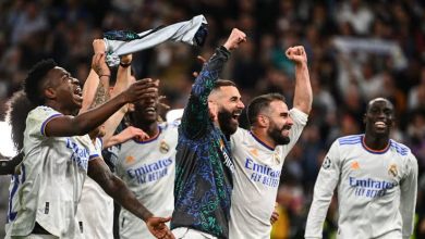 صورة لاعب ريال مدريد ينهال بالمديح على منافس المرينجي 