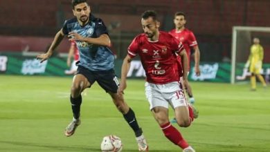 صورة عاجل: طاقم حكام إسباني لمباراة الأهلي وبيراميدز بالدوري 