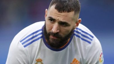 صورة ريال مدريد يصدم كريم بنزيما خلال كأس العالم 