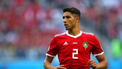 صورة كأس العالم .. إصابة أشرف حكيمي في تدريبات المغرب 