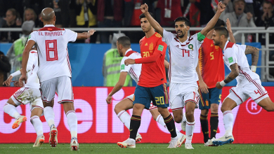 صورة دور الـ 16 من كأس العالم || التشكيل الرسمي لمنتخبي أسبانيا والمغرب في مباراة اليوم