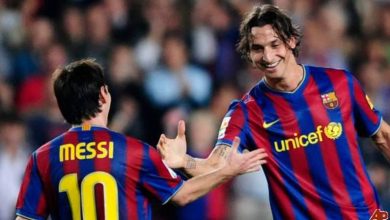 صورة إبراهيموفيتش يُفاجئ ميسي قبل نهائي كأس العالم 