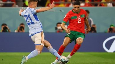صورة كأس العالم دور الـ 16 || نهاية الوقت الإضافي والانتقال إلى ضربات الجزاء بين أسبانيا والمغرب