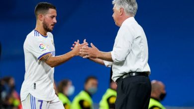 صورة أنشيلوتي يُفاجئ هازارد رغم اقتراب رحيله عن ريال مدريد 