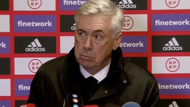 صورة أنشيلوتي يزف خبرًا سعيدًا لحارس ريال مدريد