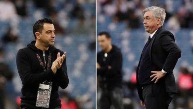 صورة أنشيلوتي يسخر من تشافي قبل الكلاسيكو لهذا السبب