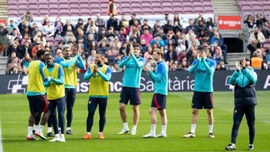 صورة آخر استعدادات برشلونة لمواجهة ريال بيتيس في كأس السوبر الإسباني