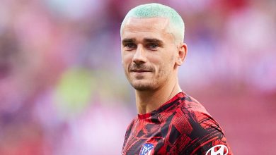 صورة جريزمان يعلق على مواجهة فريقه السابق برشلونة