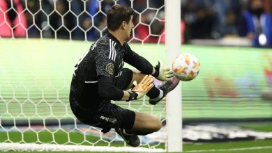 صورة أول تعليق من حارس ريال مدريد بعد التأهل لنهائي كأس السوبر الإسباني