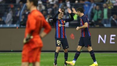صورة ليفاندوفسكي يُعلق على هزيمة ريال مدريد بالسوبر الإسباني 