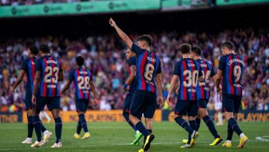 صورة الصحافة الإسبانية تمدح لاعب وسط برشلونة 