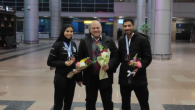 صورة بعثة منتخب مصر للباراتايكوندو تعود بإنجاز رائع من تركيا 