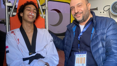 صورة مصطفى فرج يحصل على ذهبية بطولة مصر الدولية للتايكوندو رغم الإصابة