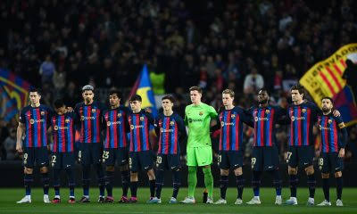 صورة تشكيل برشلونة الرسمي ضد مانشستر يونايتد في الدوري الأوروبي 