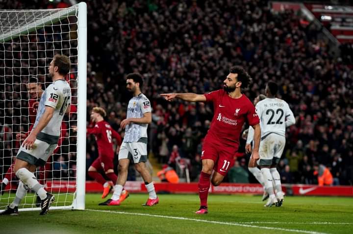 صورة رقم تاريخي ينتظر محمد صلاح أمام مانشستر يونايتد في هذه الحالة