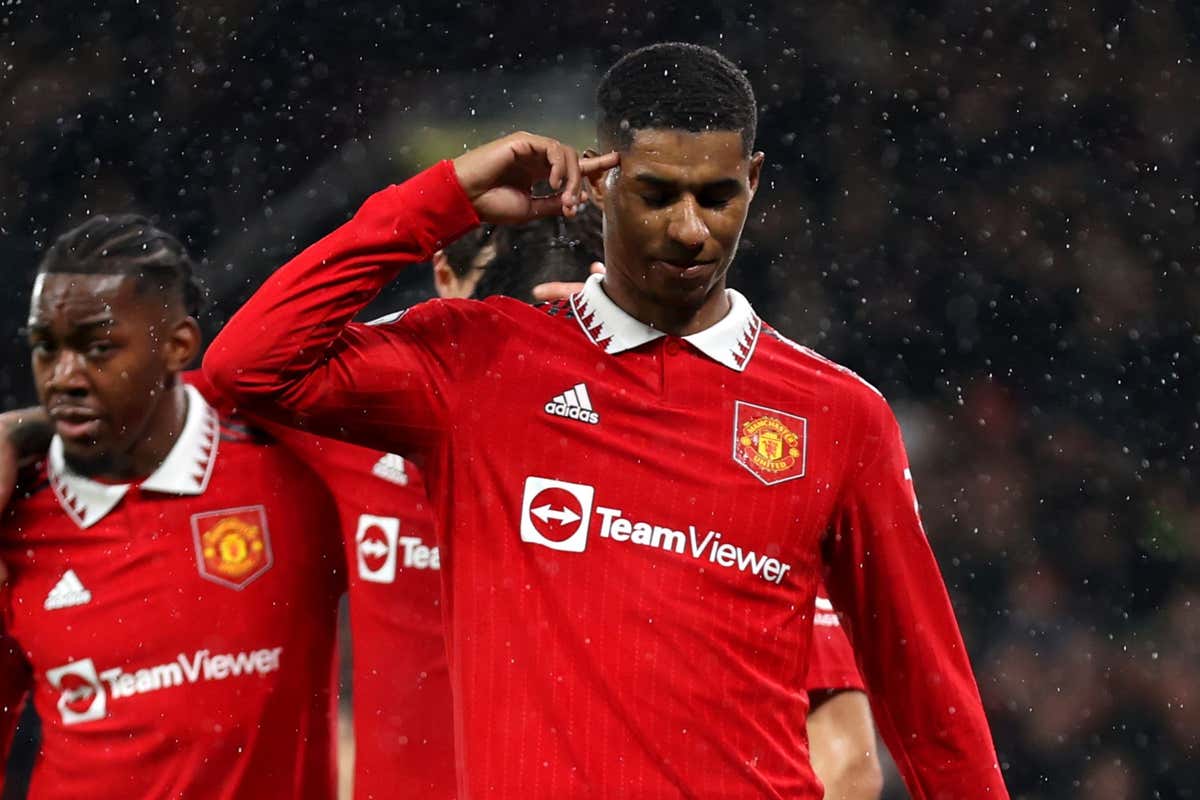 صورة راشفورد لاعب الشهر في البريميرليج