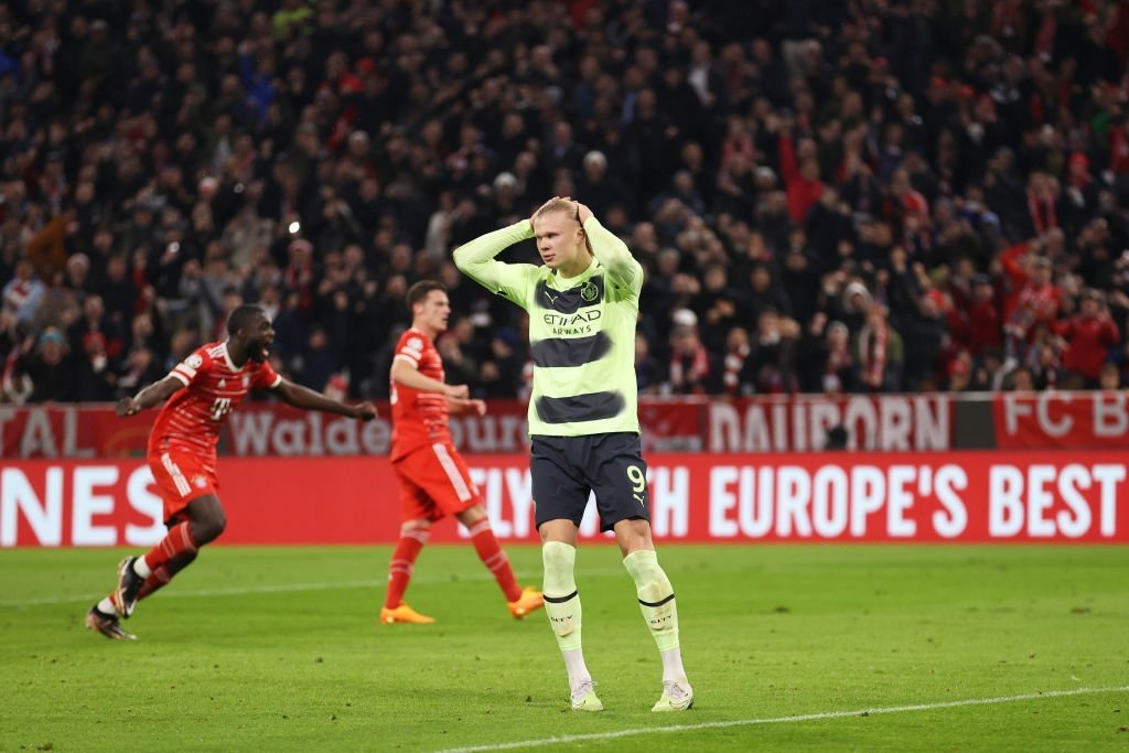 صورة التعادل السلبي يحسم الشوط الأول بين بايرن ميونخ والسيتي في دوري أبطال أوروبا