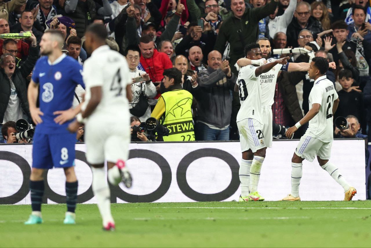 صورة رقم مميز لـ كريم بنزيما ضد أندية الدوري الانجليزي.. طالع التفاصيل