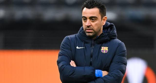 صورة أول تعليق من تشافي عقب تعادل برشلونة مع جيرونا بالدوري الإسباني 
