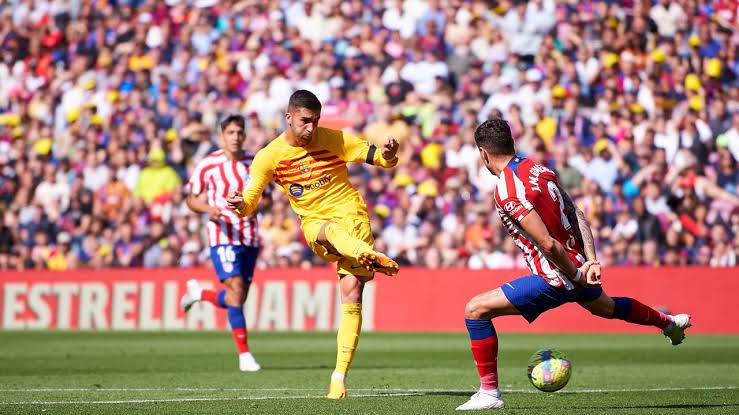 صورة برشلونة برئ أمام أتلتيكو مدريد