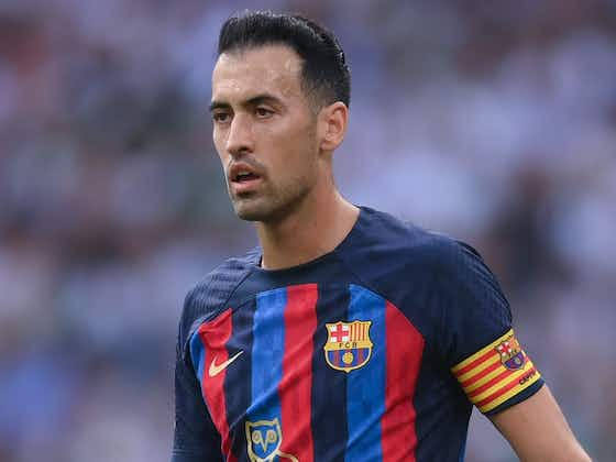 صورة بوسكيتس يضع برشلونة في حيرة بشأن مستقبله.. طالع التفاصيل 