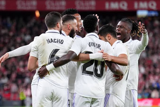 صورة أرقام من مواجهة ريال مدريد و بلباو 