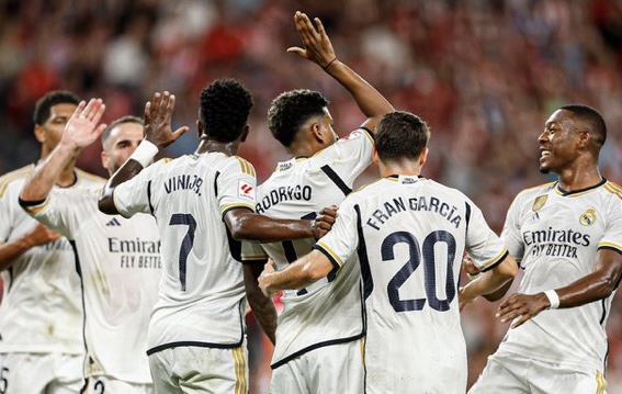 صورة ريال مدريد يبدأ مشواره بالدوري الإسباني بفوز مثير على أتلتيك بلباو