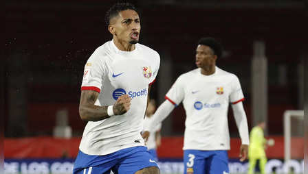 صورة نجم برشلونة يكشف سبب التعادل مع ريال مايوركا بالدوري 