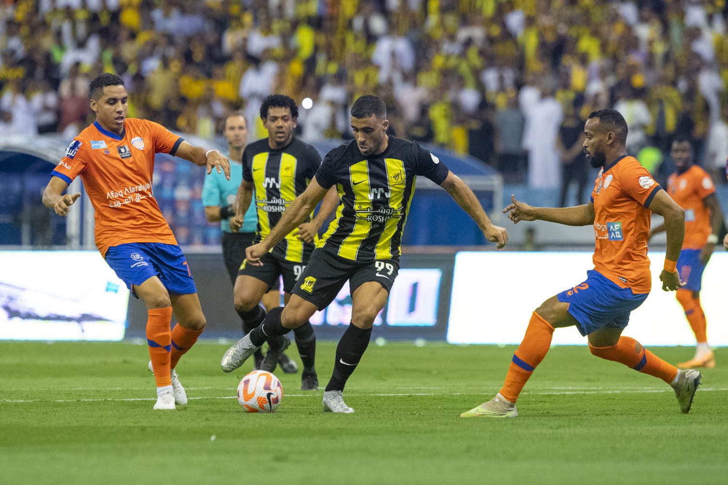 صورة أول تعليق من مدرب الاتحاد عقب التعادل مع الفيحاء 