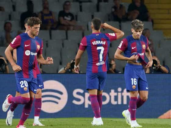 صورة برشلونة يعود للتدريبات استعداداً لمواجهة ريال بيتيس