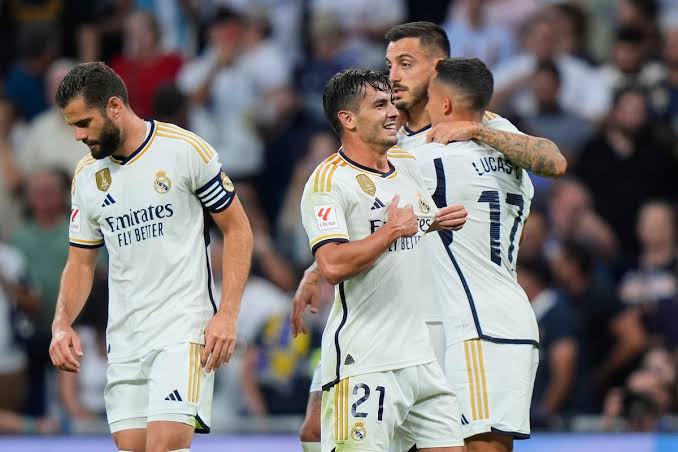صورة إبراهيم دياز يوجه رسالة إلى جماهير ريال مدريد وأنشيلوتي بعد تألقه أمام لاس بالماس 