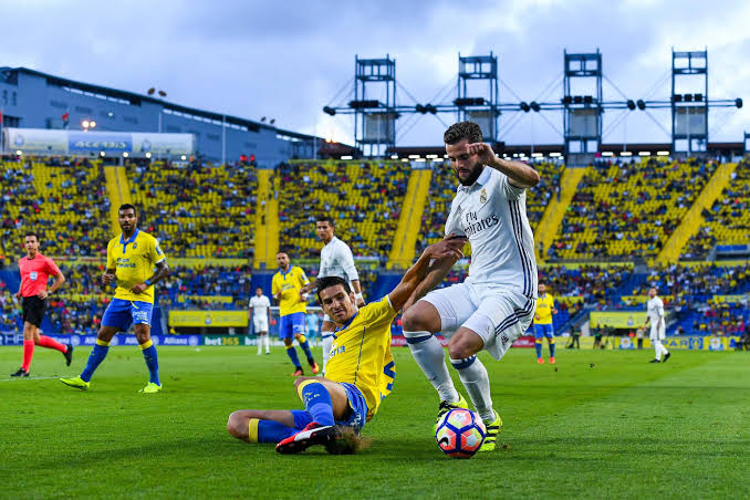 صورة مدرب لاس بالماس بتحدى ريال مدريد 