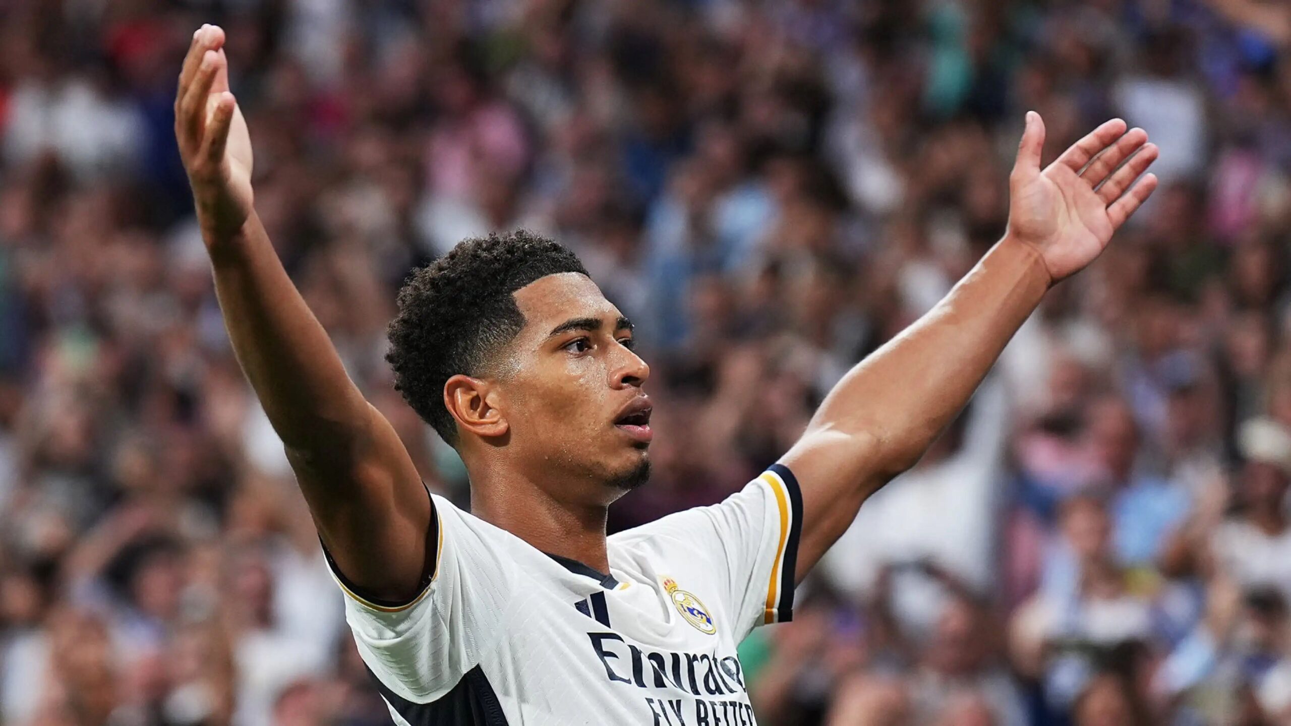صورة بيلينجهام يتخطى رقم نجم ليفربول في دوري أبطال أوروبا 