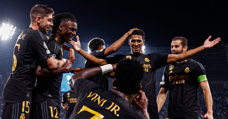 صورة نجم ريال مدريد يقترب من تحطيم رقم رونالدو 