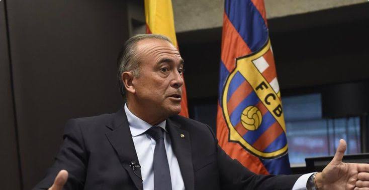صورة نائب رئيس برشلونة يعتذر عن تغريدة كامبس ضد نجم ريال مدريد 