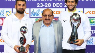 صورة وليد سامي: إشادات واسعة بتنظيم بطولة النخبة العربية للتنس.. ومنتخب مصر يستعد لكأس ديفيز