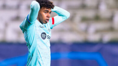 صورة لامين يامال يحقق رقم تاريخي مع برشلونة في دوري أبطال أوروبا